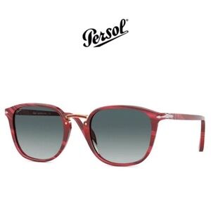 PO115 PERSOL PO3186S 111271 53 RED / GREY GRADIENT